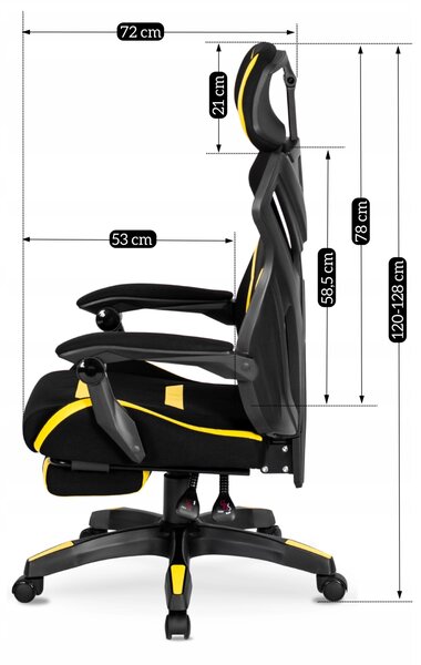 JAKS Maximo játékszék sárga