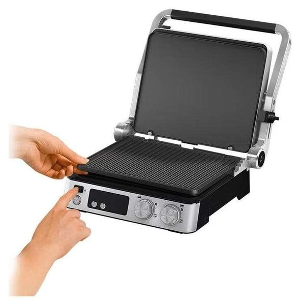 Braun Multigrill 7 CG7044 Kontaktgrill - Inox/Fekete