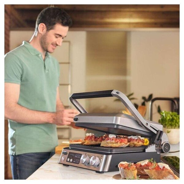 Braun Multigrill 7 CG7044 Kontaktgrill - Inox/Fekete