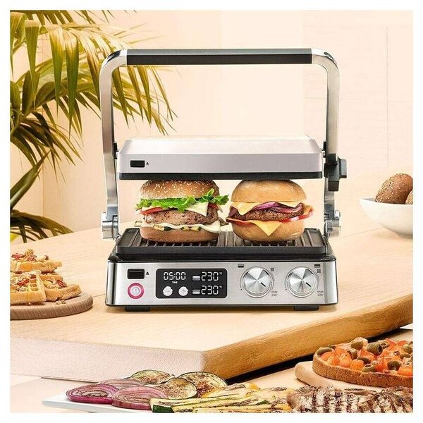 Braun Multigrill 7 CG7044 Kontaktgrill - Inox/Fekete