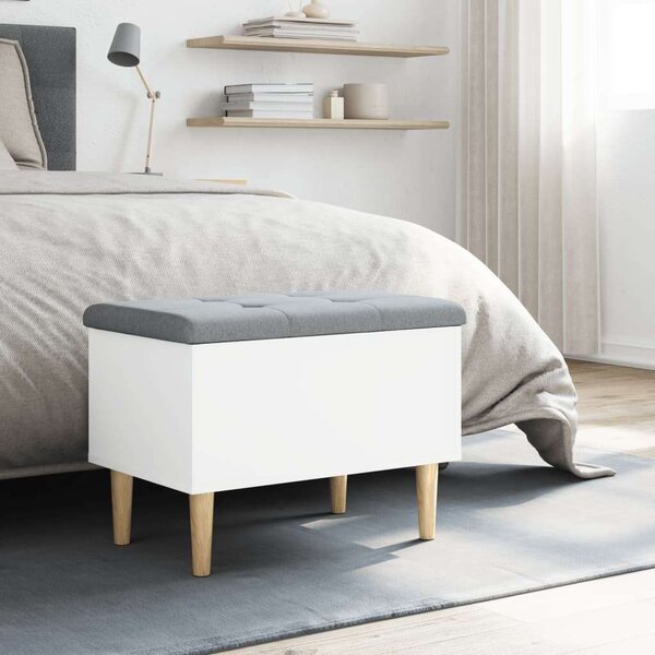 VidaXL Tárolópad - Fehér - 62x42x46 cm