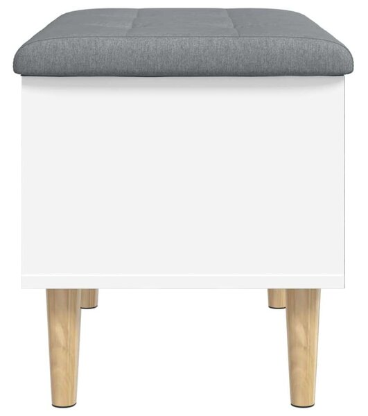 VidaXL Tárolópad - Fehér - 62x42x46 cm