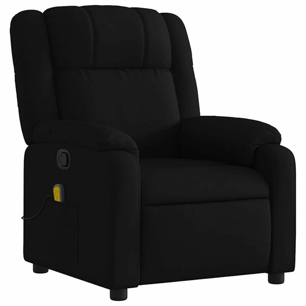Relaxációs Masszázsfotel - Fekete Szövet