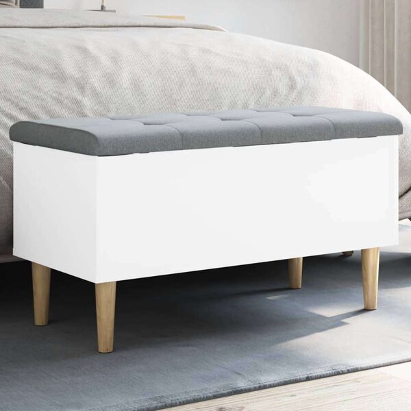 VidaXL Tárolós Pad - Fehér - 82x42x46 cm