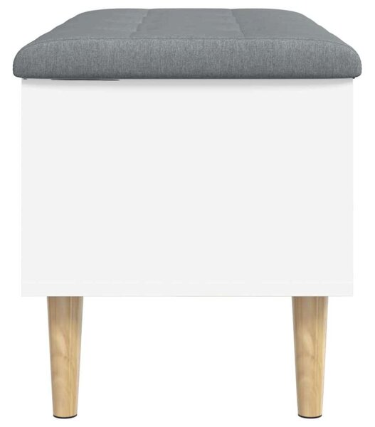 VidaXL Tárolós Pad - Fehér - 82x42x46 cm