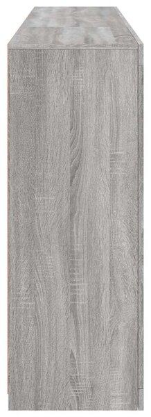 VidaXL LED-es Tálalószekrény - Szürke Sonoma - 181,5cm