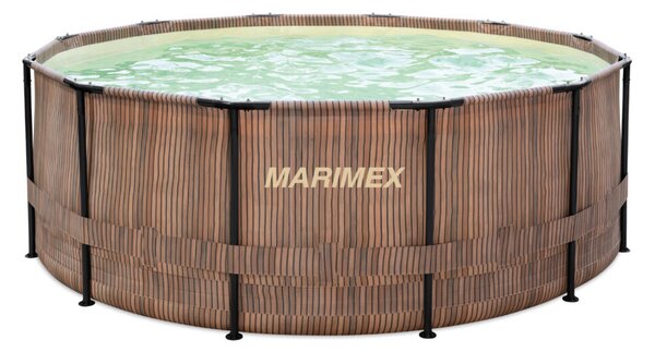 Marimex Florida medence 3,66x0,99 m szkimmerrel – TEAK mintázat