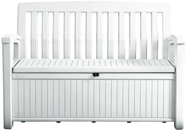 Keter Patio Bench kerti pad, fehér