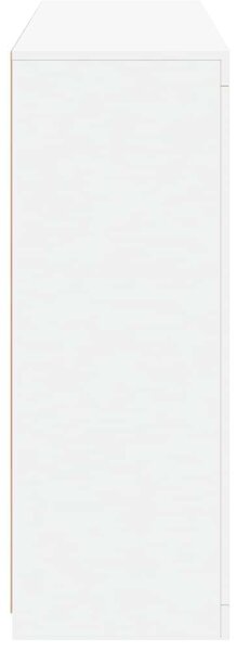 VidaXL LED-es Tálalószekrény Szett - 3 db, Fehér
