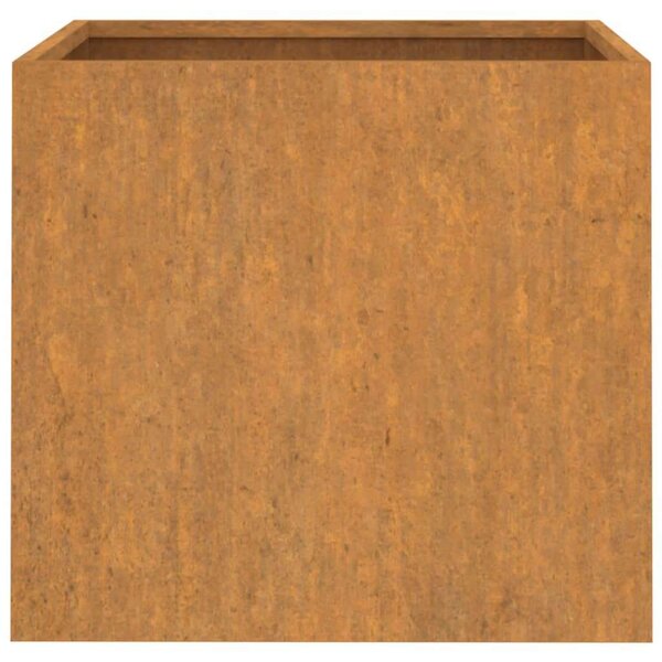 Corten Acél Növénytartó - 42x40x39 cm