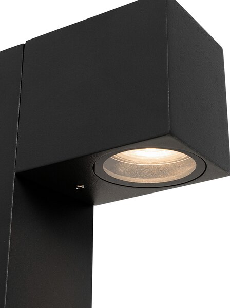 Ipari álló kültéri lámpa fekete 80 cm IP44 - Baleno