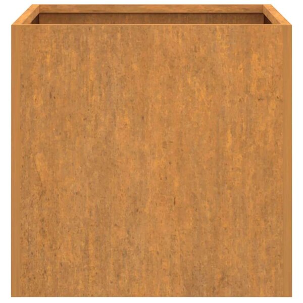 Corten Acél Növénytartó - 42x40x39 cm