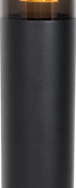 Modern kültéri oszlop lámpa fekete 45 cm IP44 - Rox