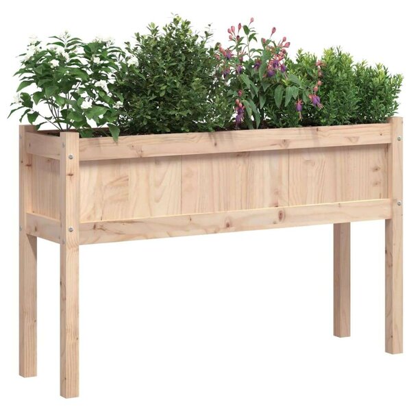 VidaXL Fa Virágláda - 2 db - 110cm