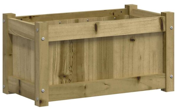 VidaXL Virágláda - Fenyőfa - 2 db - 60x31x31 cm