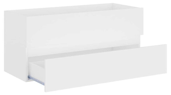 VidaXL Mosdószekrény - Fehér - 100 cm
