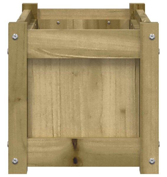 VidaXL Virágláda - Fenyőfa - 2 db - 60x31x31 cm