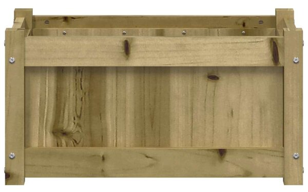 VidaXL Virágláda - Fenyőfa - 2 db - 60x31x31 cm