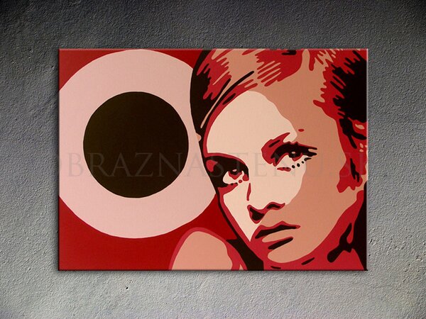 Kézzel festett vászonképek POP Art Twigy 0001 tw (POP ART)