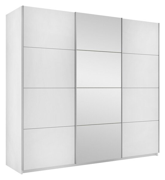 Gardróbszekrény Comfivo Granium III, Laminált forgácslap, 210x250x60cm, Fehér