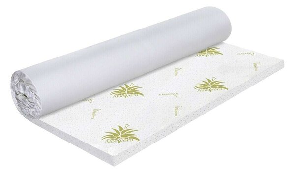 Green Future Aloe Vera Memória Topper 180x190 cm