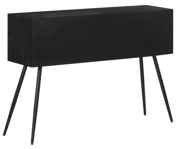 VidaXL tömör újrahasznosított tíkfa tálalóasztal fiókkal 116x30x76 cm