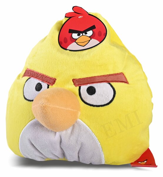 Angry Birds sárga díszpárna
