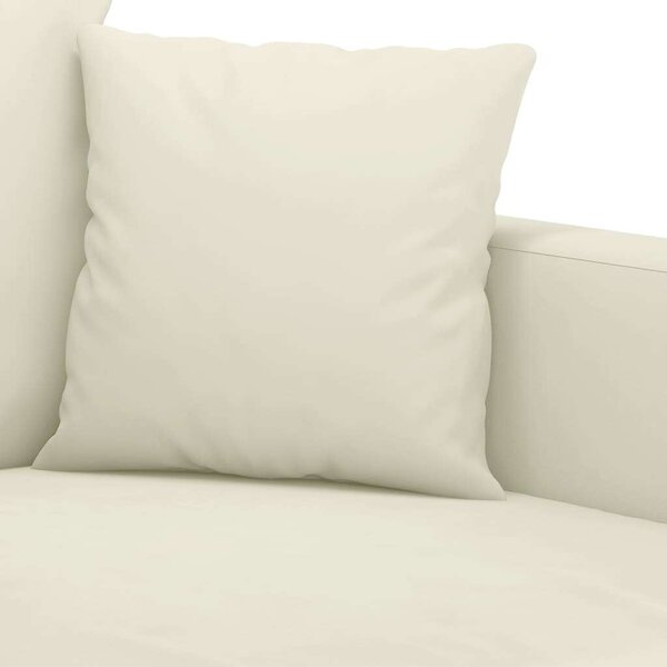 VidaXL krémszínű bársony kanapéfotel 60 cm