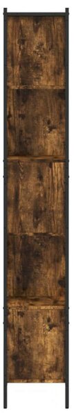 VidaXL Könyvespolc - Füstös Tölgy - 102x28x172 cm