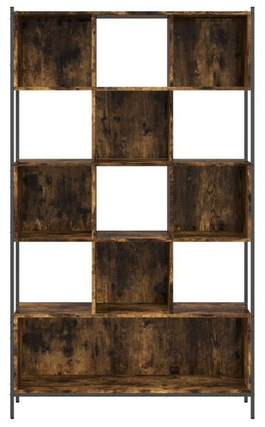 VidaXL Könyvespolc - Füstös Tölgy - 102x28x172 cm