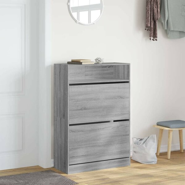 VidaXL Cipőtartó Szekrény - 2 Fiókos - 80x34x116 cm