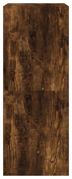 VidaXL Cipőtároló Szekrény - Füstös Tölgy - 60x42x108 cm