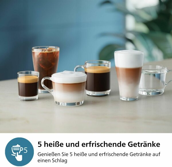 Philips EP3326/90 Panarello Plus Automata Kávéfőző 1500W, 1,8l, Fekete
