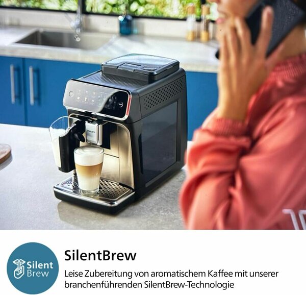 Philips EP3326/90 Panarello Plus Automata Kávéfőző 1500W, 1,8l, Fekete