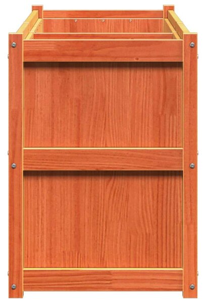 VidaXL Virágláda - Tömör Fenyőfa - 150x50x70 cm