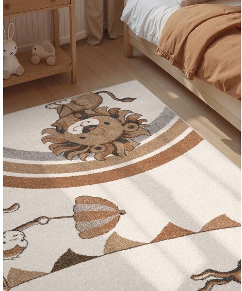 Krémszínű gyerek szőnyeg 160x230 cm Roar like a Lion Rainbow Party – Villeroy&Boch