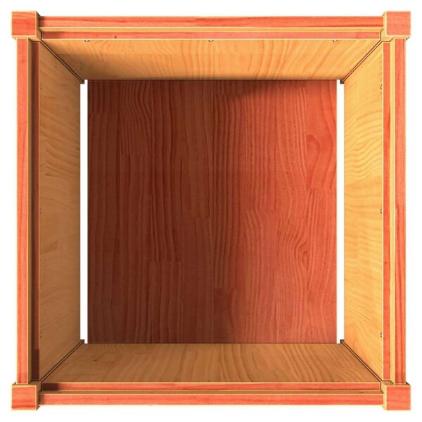 VidaXL Fa Virágláda - 2 db - 60x60x60 cm