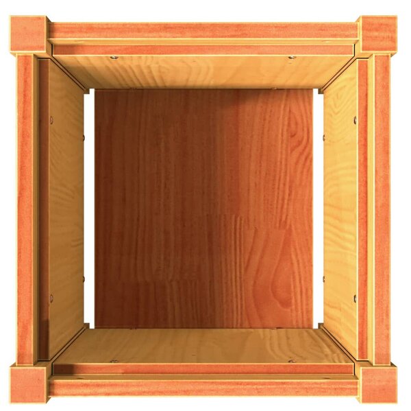 VidaXL Fa Virágláda - 2 db - 40x40x40 cm