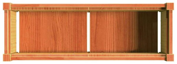 VidaXL Fa Virágláda - 2 db - 90x31x31 cm