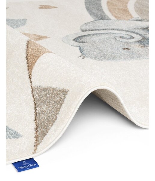 Krémszínű gyerek szőnyeg 160x230 cm Walk like an Elephant Rainbow Party – Villeroy&Boch