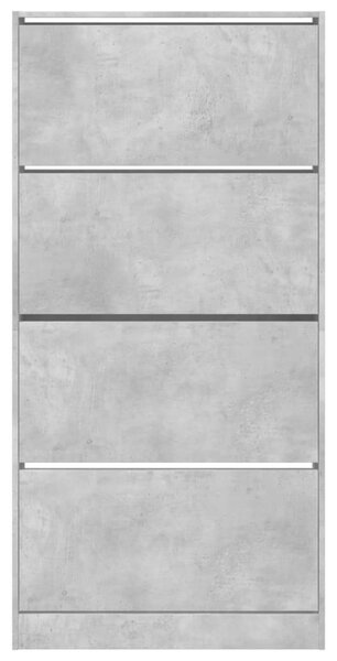 VidaXL Cipőtároló Szekrény - 4 Fiók - 80x21x163,5 cm