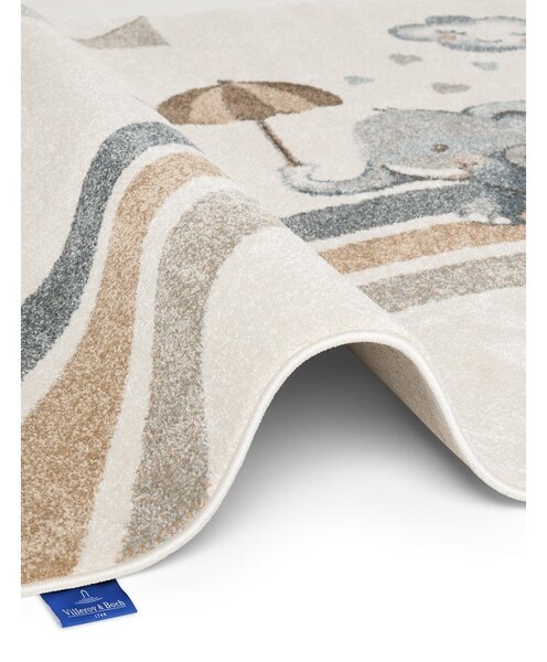Krémszínű gyerek szőnyeg 120x170 cm Walk like an Elephant Rainy Party – Villeroy&Boch