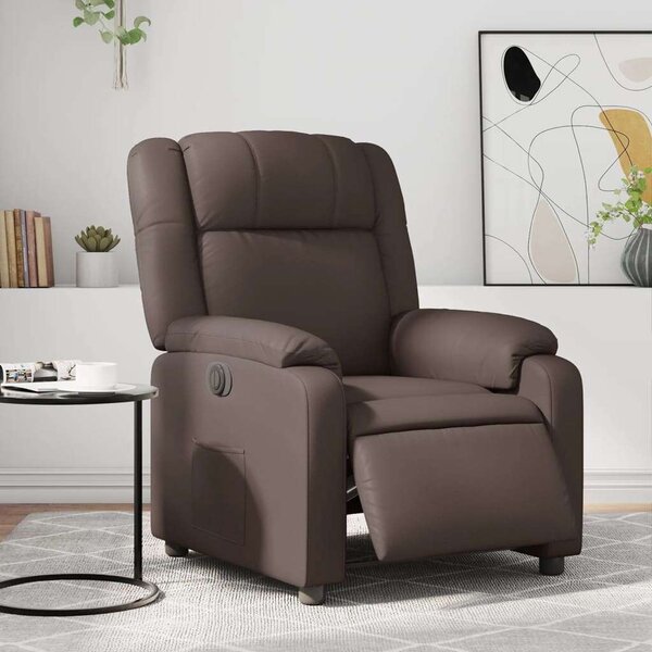 VidaXL Elektromos Relax Fotel - Barna Műbőr