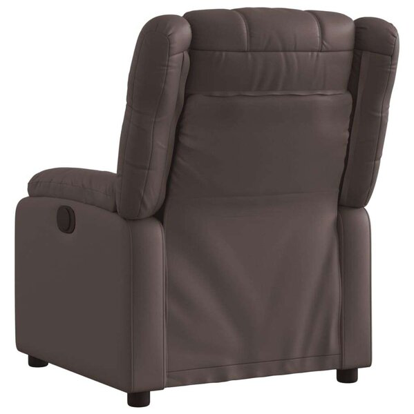 VidaXL Elektromos Relax Fotel - Barna Műbőr
