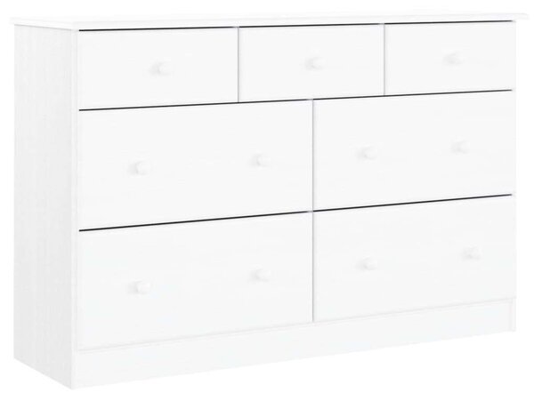 Alta Fenyőfa Komód - 7 Fiókos - 112x35x73 cm