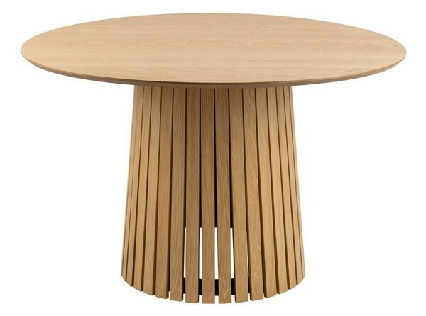 Asztal Oakland 828, Tölgy, 75cm, Közepes sűrűségű farostlemez, Természetes fa furnér, Természetes fa furnér, Közepes sűrűségű farostlemez