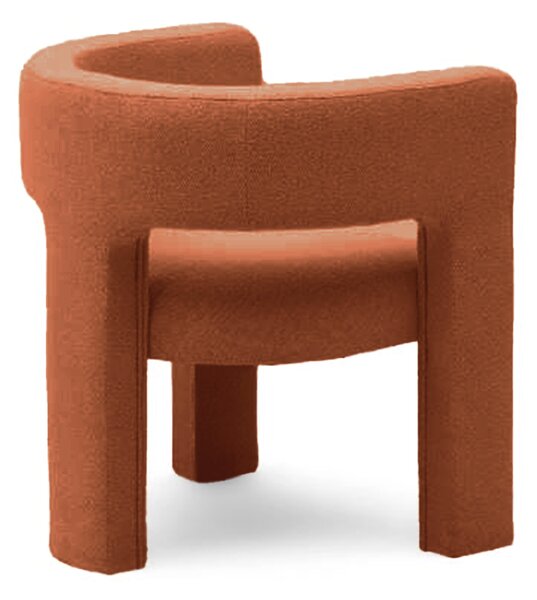 Narancssárga design fotel ALPAH B