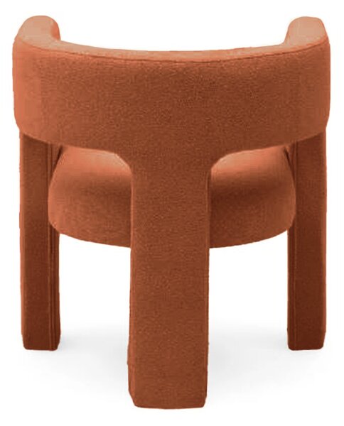 Narancssárga design fotel ALPAH B
