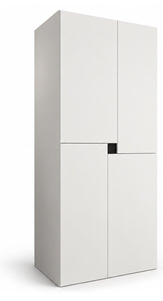 TEMPO szekrény 80x203x50 - fehér