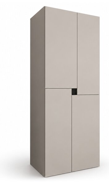 TEMPO szekrény 80x203x50 - kasmír